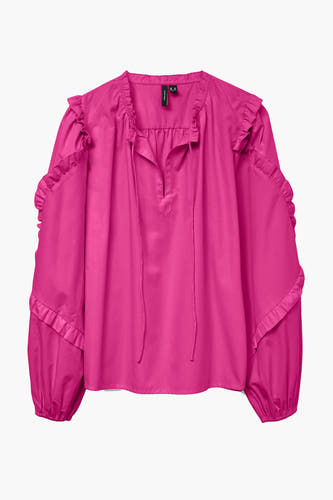 Blouse (lange mouwen) Roze - VERO MODA®