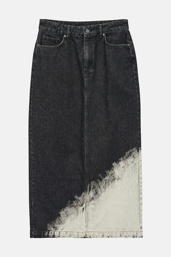 Rok (lang) Black denim - VERO MODA®