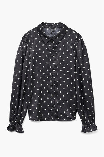 Hemd (lange mouwen) Zwart - VERO MODA®
