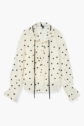 Blouse (lange mouwen) Wit - VERO MODA®
