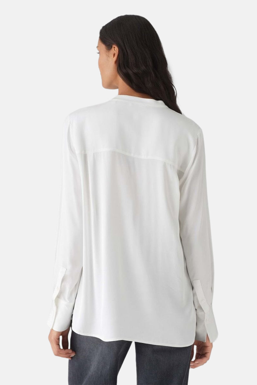 Blouse (lange mouwen) Wit - OPUS