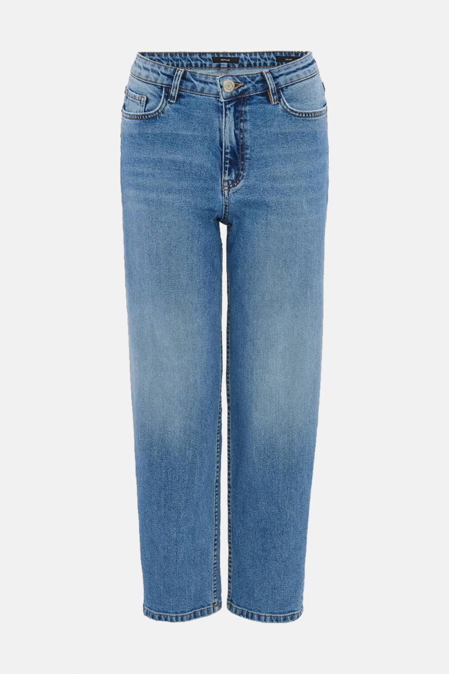 Jeans straight Mid blue denim - OPUS