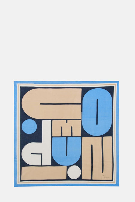 Zomersjaal Blauw - OPUS