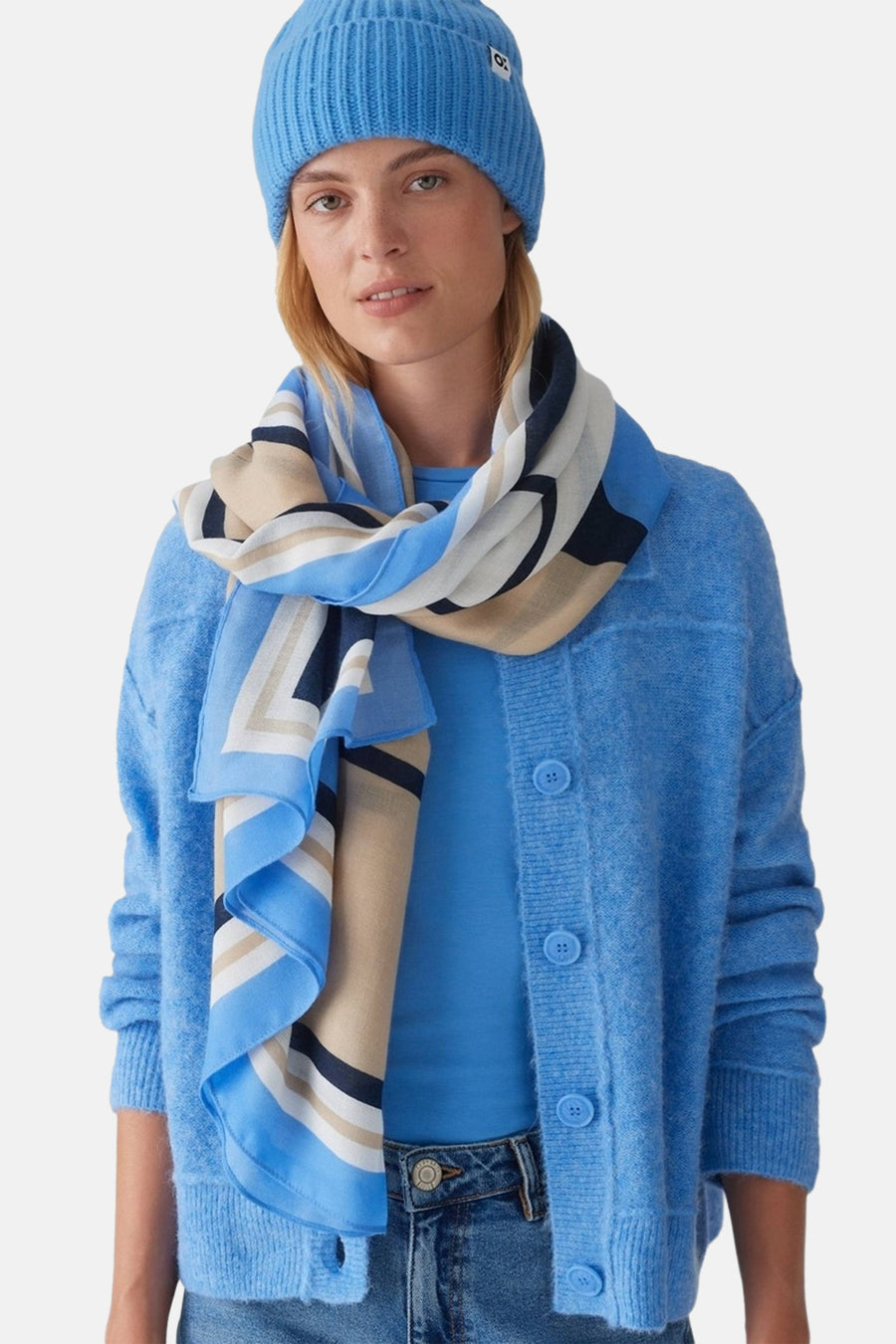 Zomersjaal Blauw - OPUS