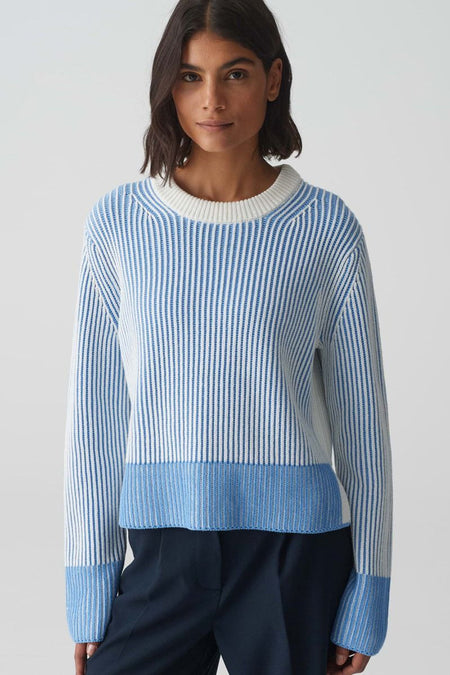 Trui met ronde hals Blauw - OPUS