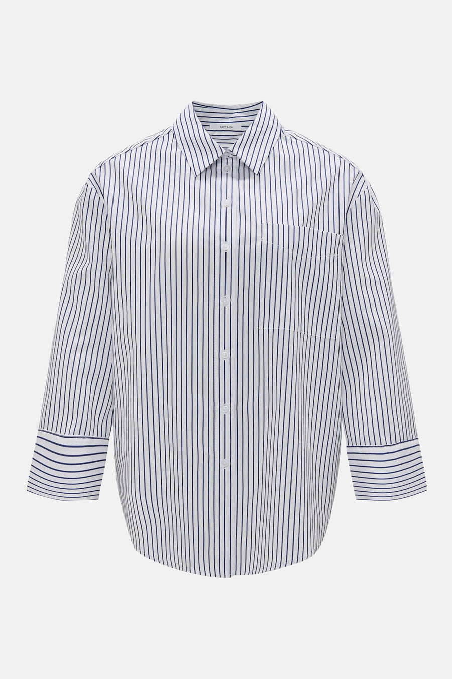 Hemd (lange mouwen) Blauw - OPUS