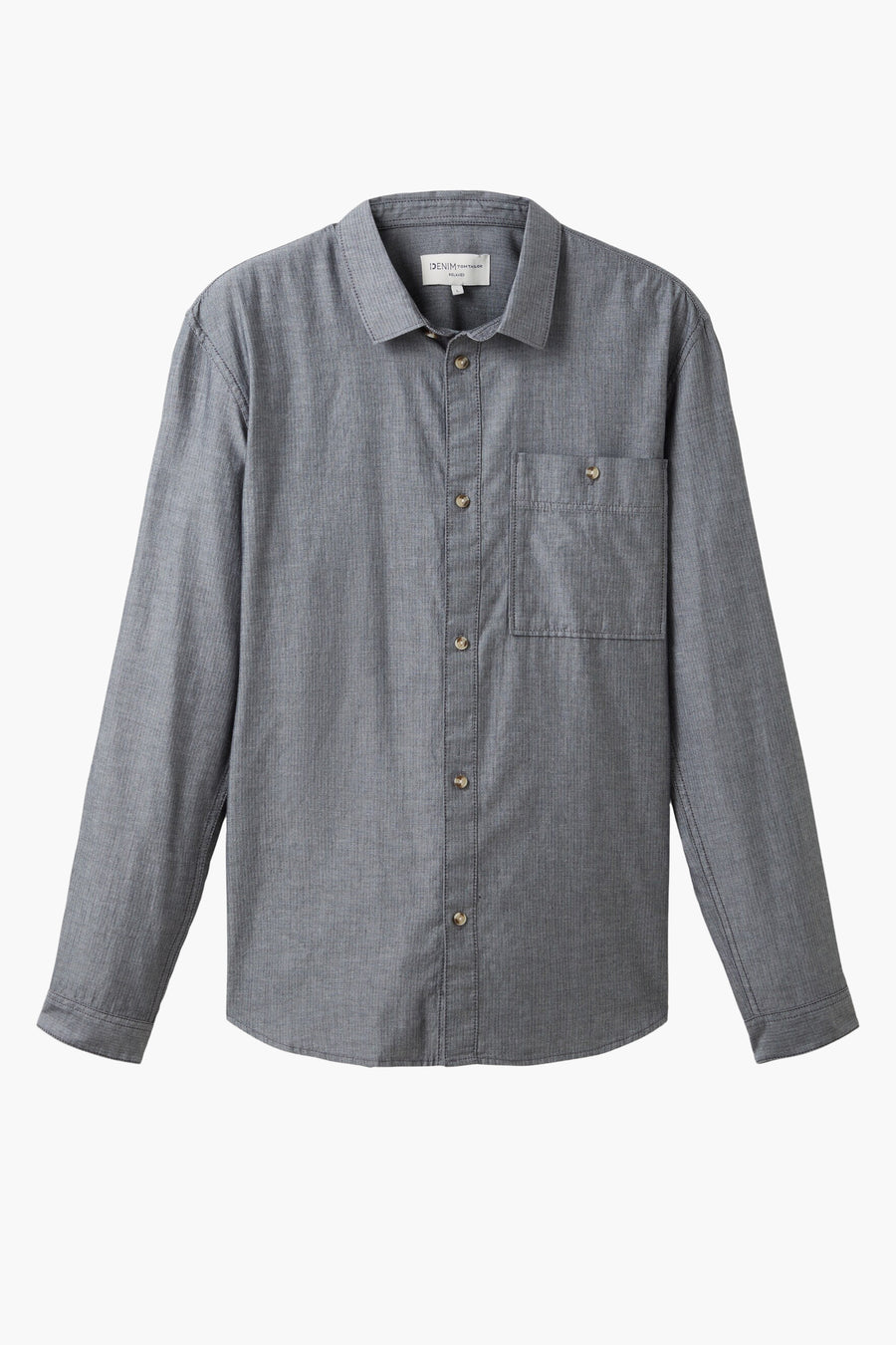 Hemd (lange mouwen) Zwart - TOM TAILOR