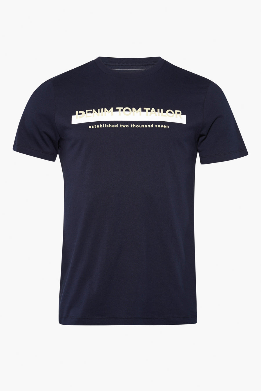 T-shirt (korte mouwen) Blauw - TOM TAILOR