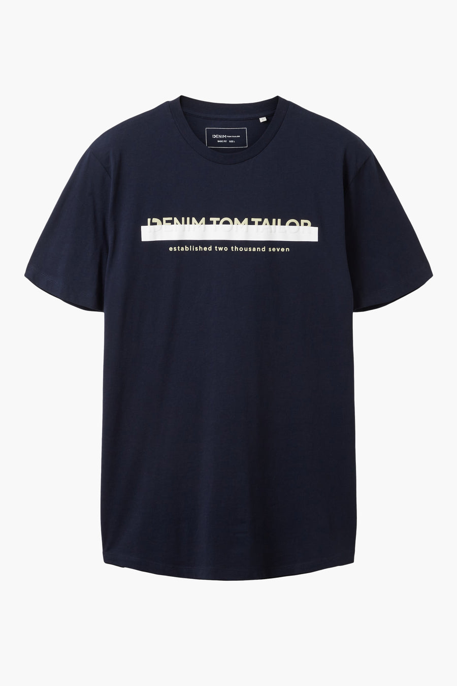 T-shirt (korte mouwen) Blauw - TOM TAILOR