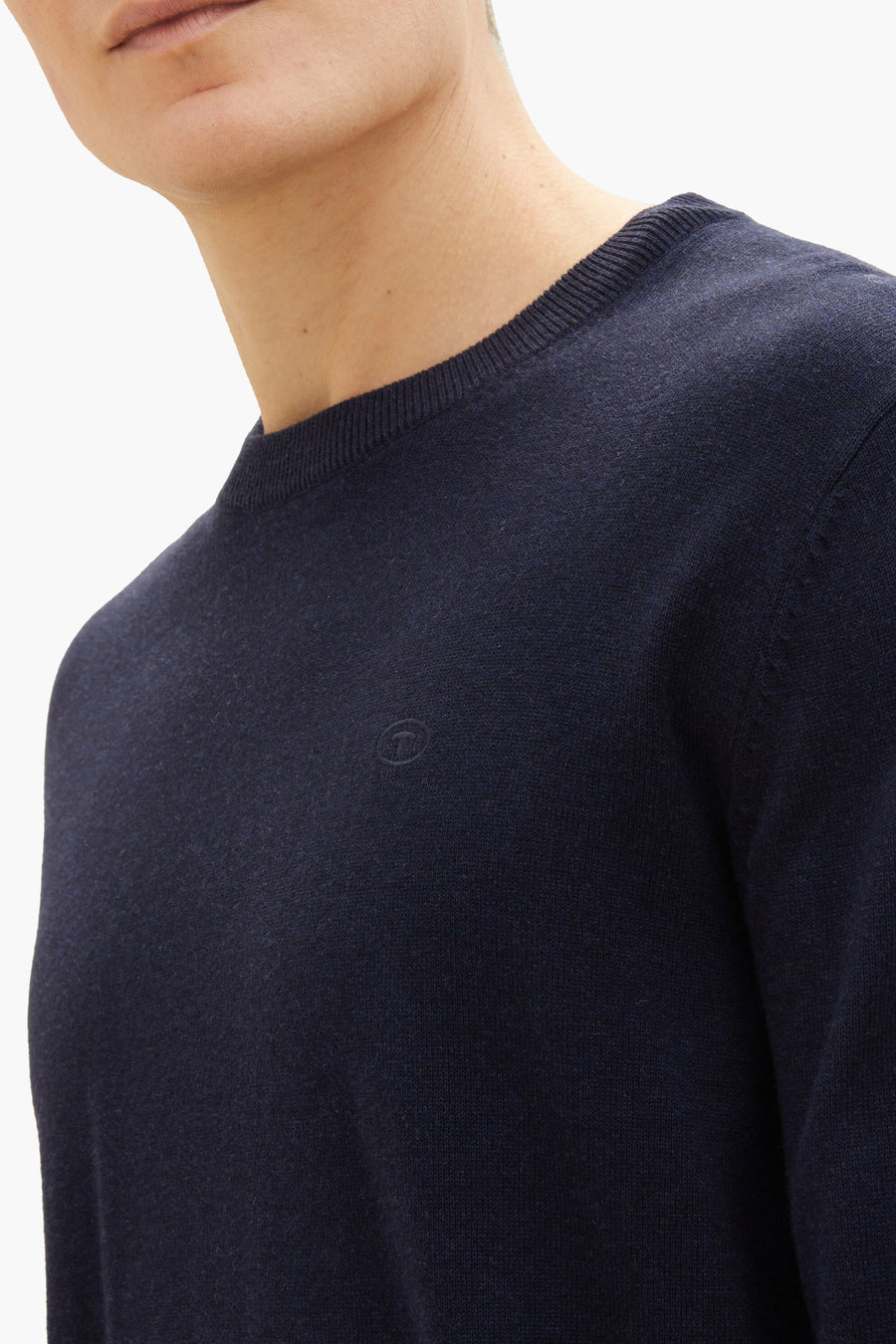Trui met ronde hals Blauw - TOM TAILOR