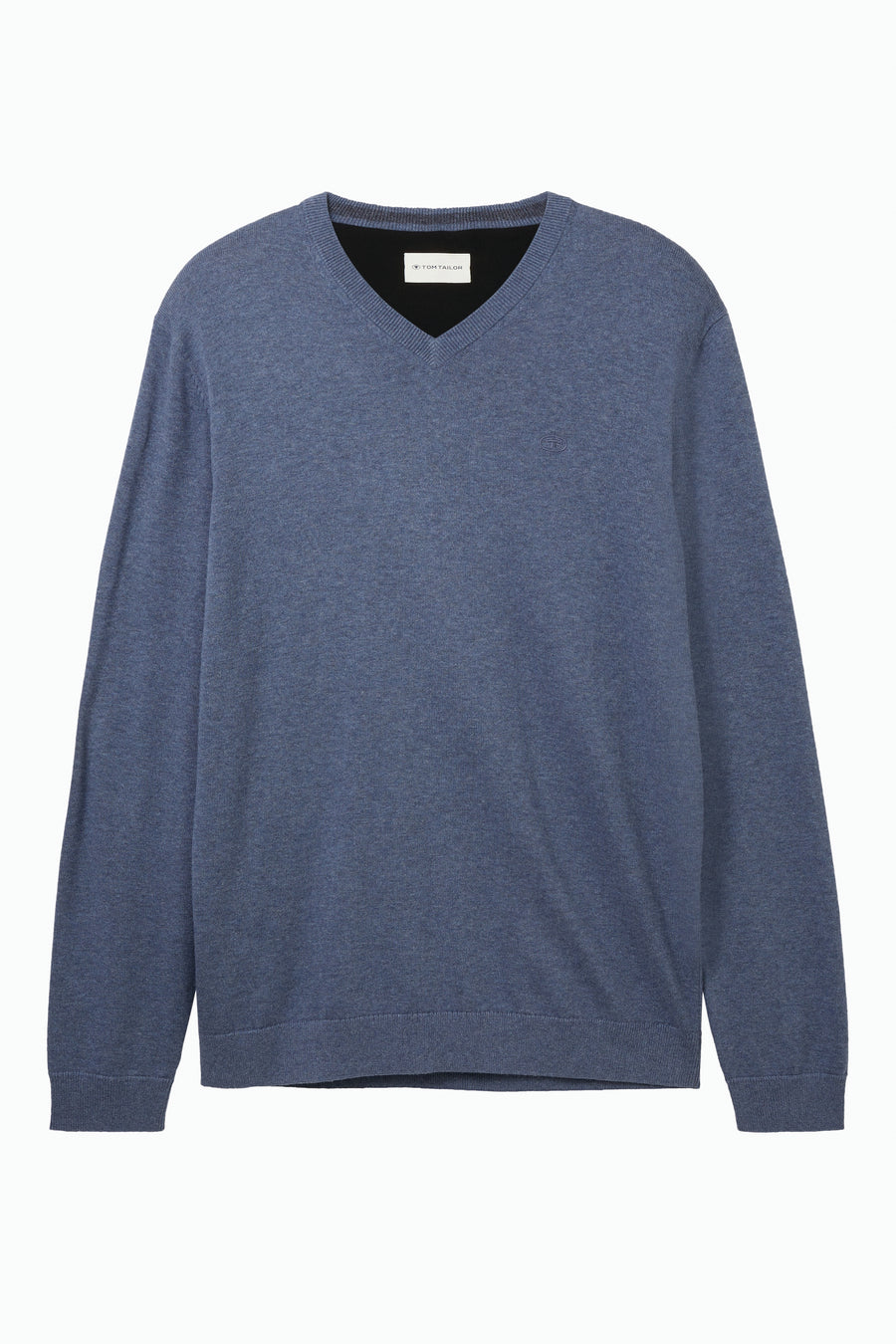 Trui met V-hals Blauw - TOM TAILOR