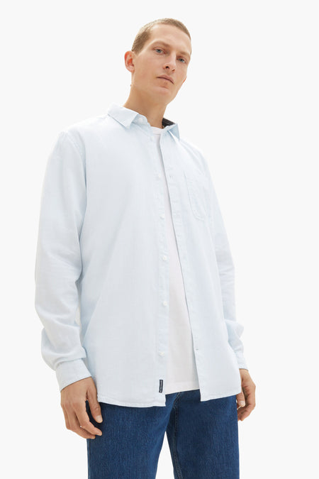 Hemd (lange mouwen) Blauw - TOM TAILOR