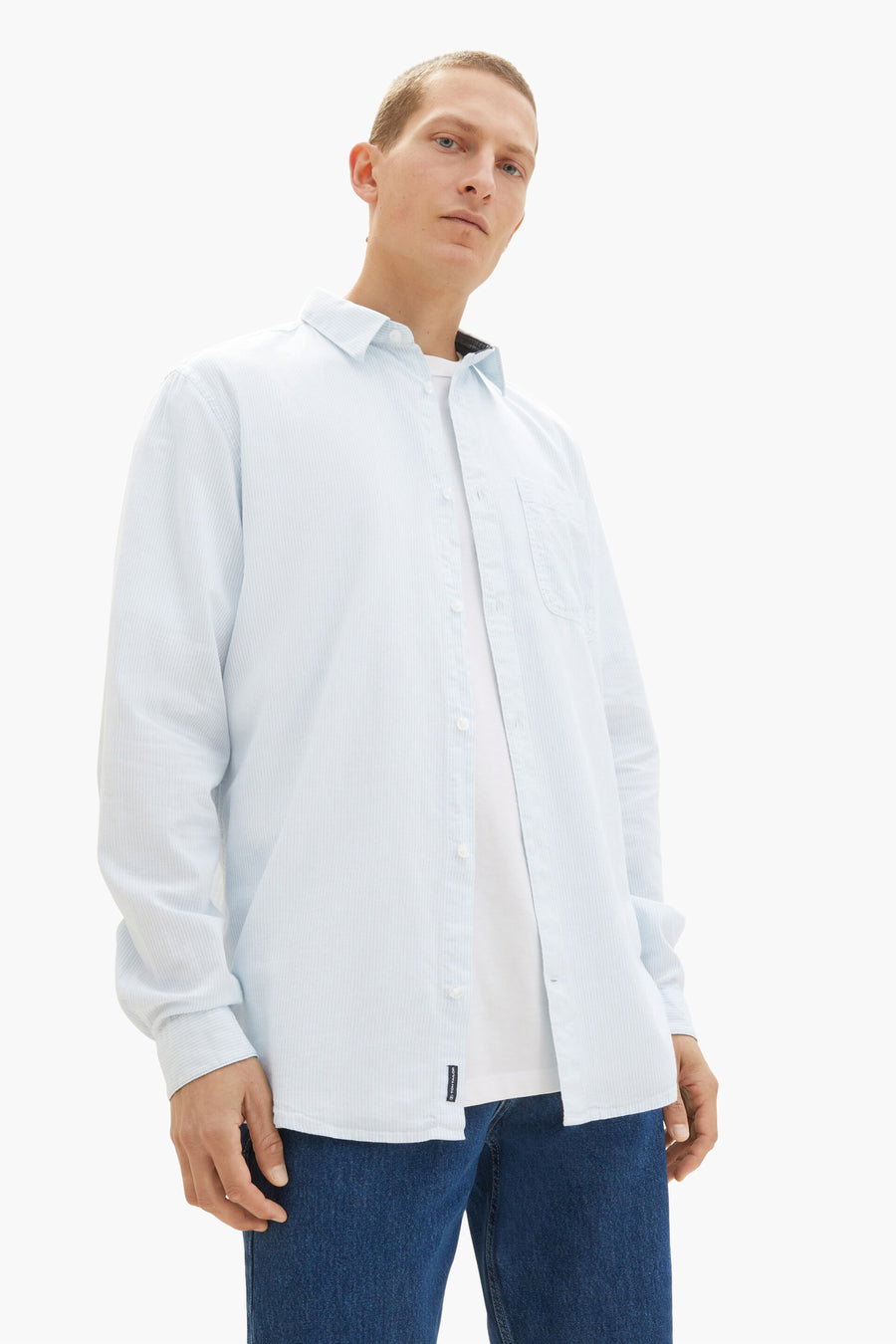Hemd (lange mouwen) Blauw - TOM TAILOR