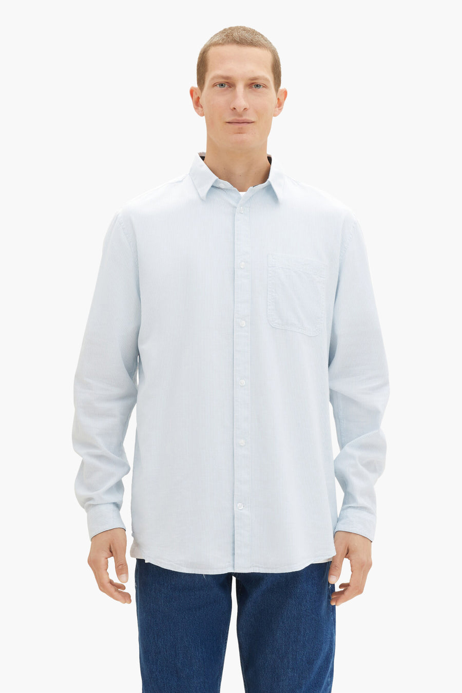Hemd (lange mouwen) Blauw - TOM TAILOR