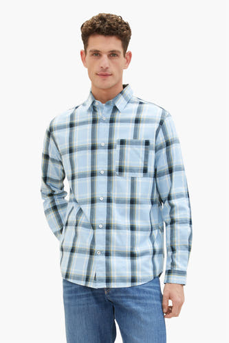 Hemd (lange mouwen) Blauw - TOM TAILOR