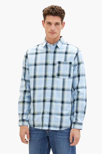 Hemd (lange mouwen) Blauw - TOM TAILOR