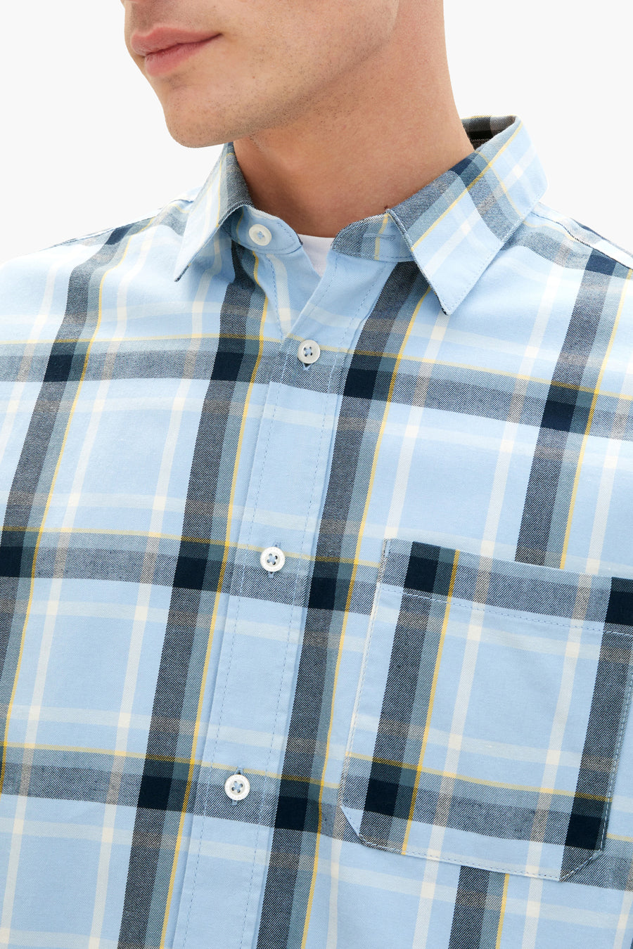 Hemd (lange mouwen) Blauw - TOM TAILOR