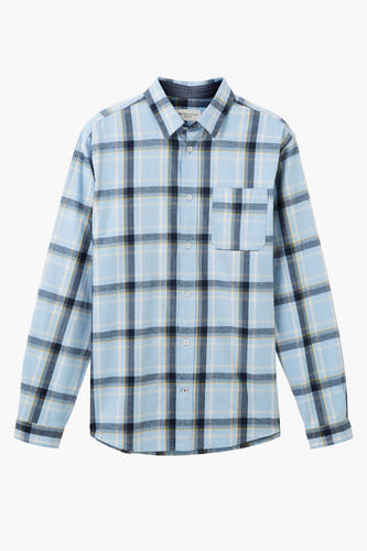 Hemd (lange mouwen) Blauw - TOM TAILOR