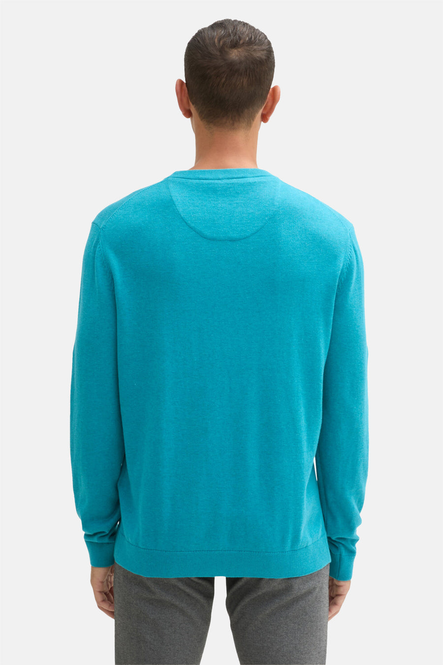 Trui met ronde hals Blauw - TOM TAILOR