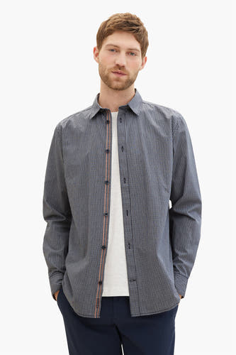Hemd (lange mouwen) Blauw - TOM TAILOR