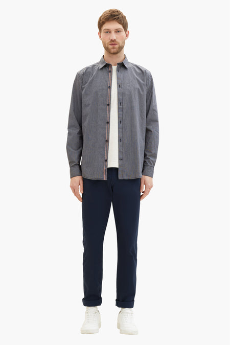 Hemd (lange mouwen) Blauw - TOM TAILOR