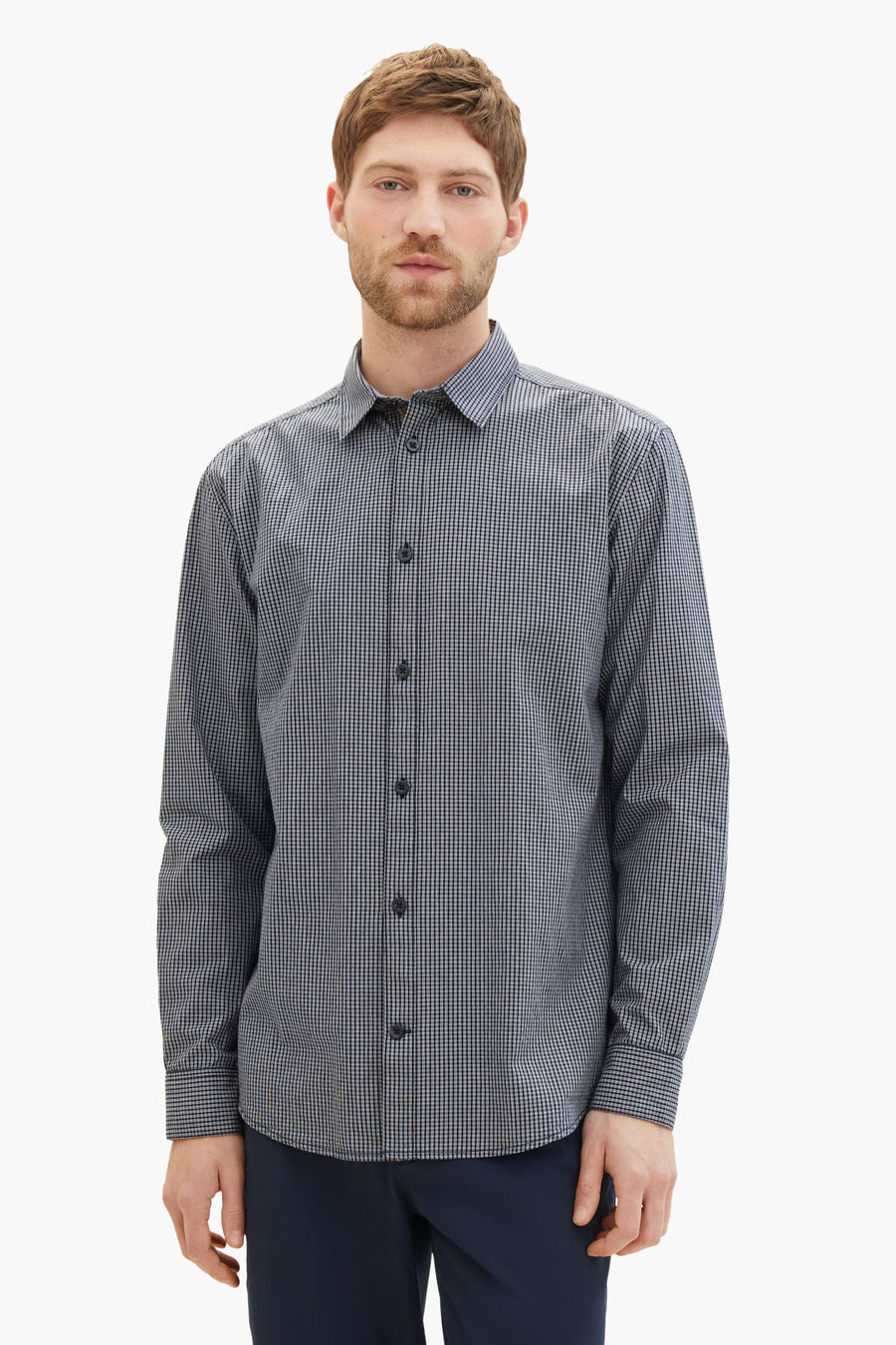 Hemd (lange mouwen) Blauw - TOM TAILOR