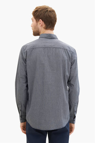 Hemd (lange mouwen) Blauw - TOM TAILOR