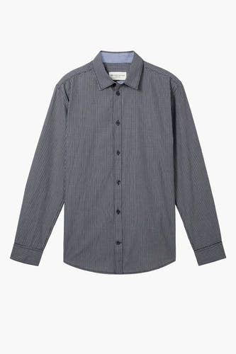 Hemd (lange mouwen) Blauw - TOM TAILOR