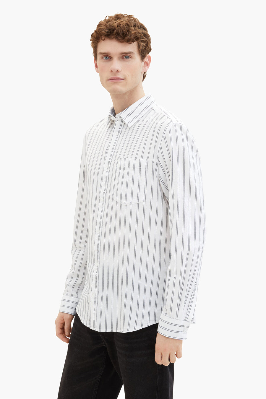 Hemd (lange mouwen) Wit - TOM TAILOR