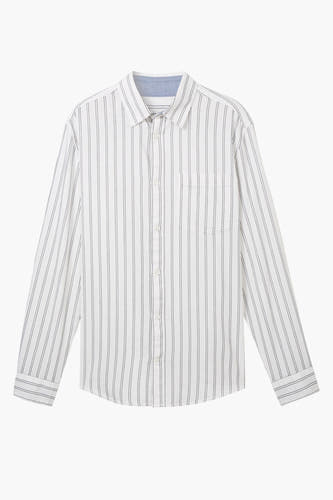 Hemd (lange mouwen) Wit - TOM TAILOR
