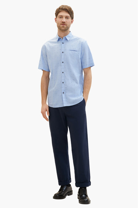 Hemd (korte mouwen) Blauw - TOM TAILOR
