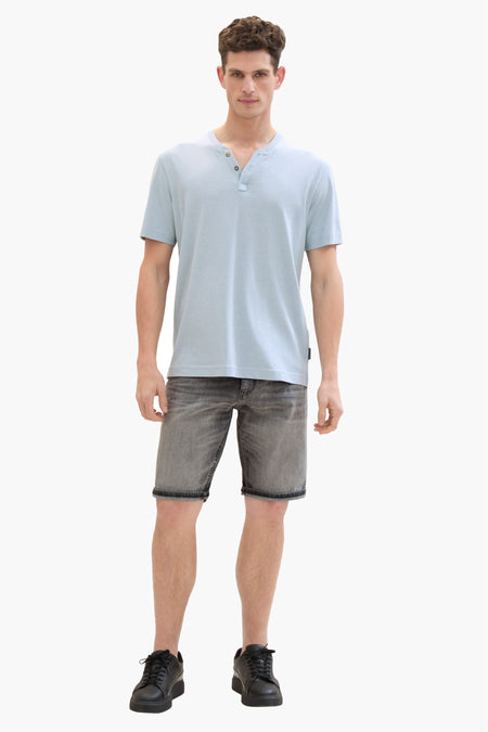 Jeansshort Light grey denim - TOM TAILOR