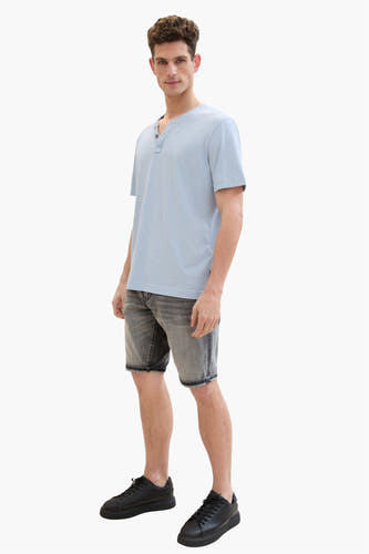 Jeansshort Light grey denim - TOM TAILOR