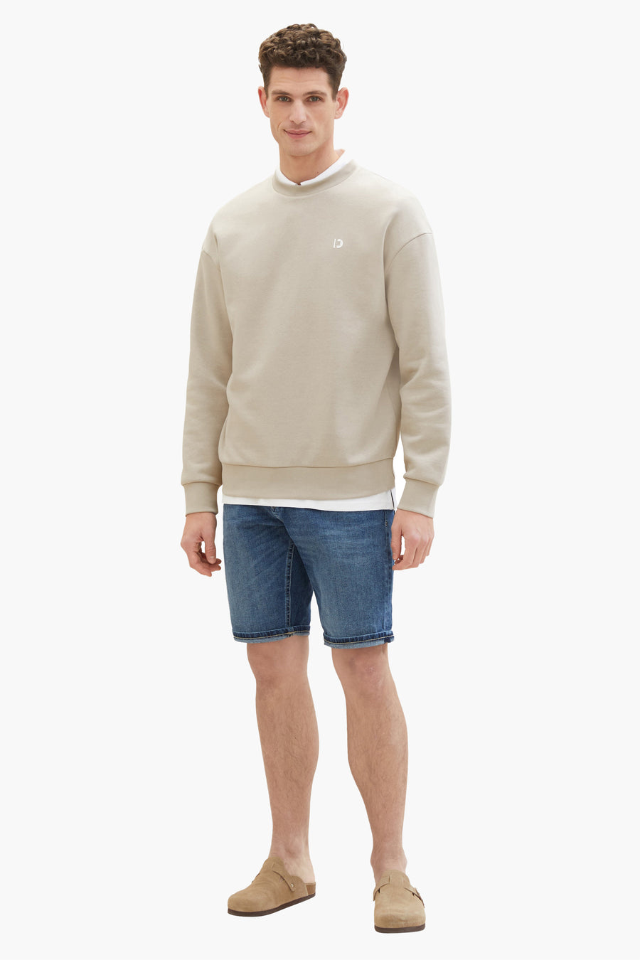 Jeansshort Dark blue denim - TOM TAILOR