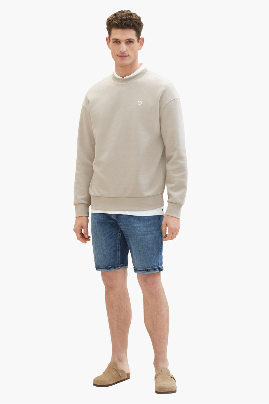 Jeansshort Dark blue denim - TOM TAILOR
