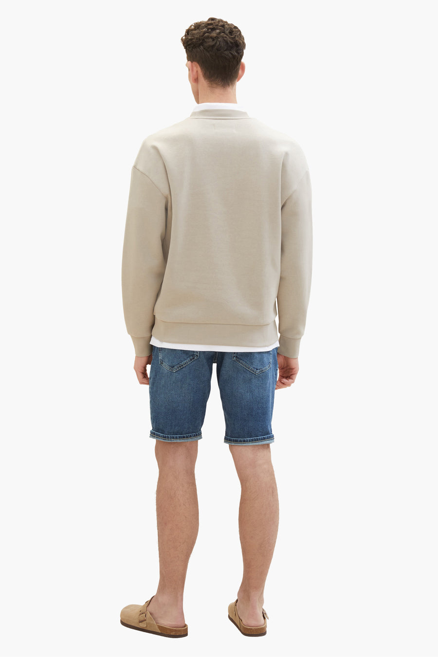 Jeansshort Dark blue denim - TOM TAILOR