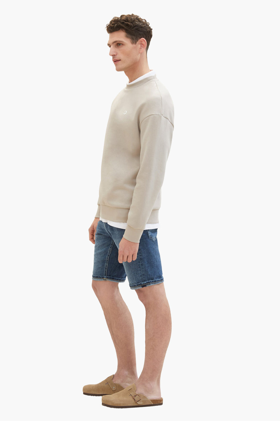 Jeansshort Dark blue denim - TOM TAILOR
