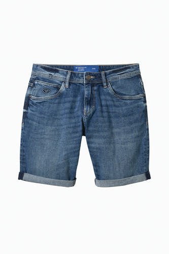 Jeansshort Dark blue denim - TOM TAILOR