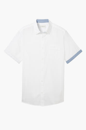 Hemd (korte mouwen) Wit - TOM TAILOR