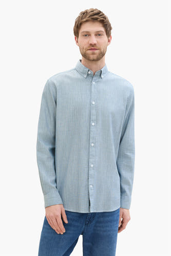 Hemd (lange mouwen) Blauw - TOM TAILOR
