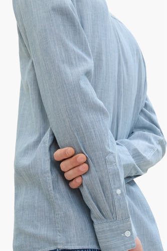 Hemd (lange mouwen) Blauw - TOM TAILOR