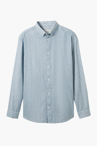 Hemd (lange mouwen) Blauw - TOM TAILOR