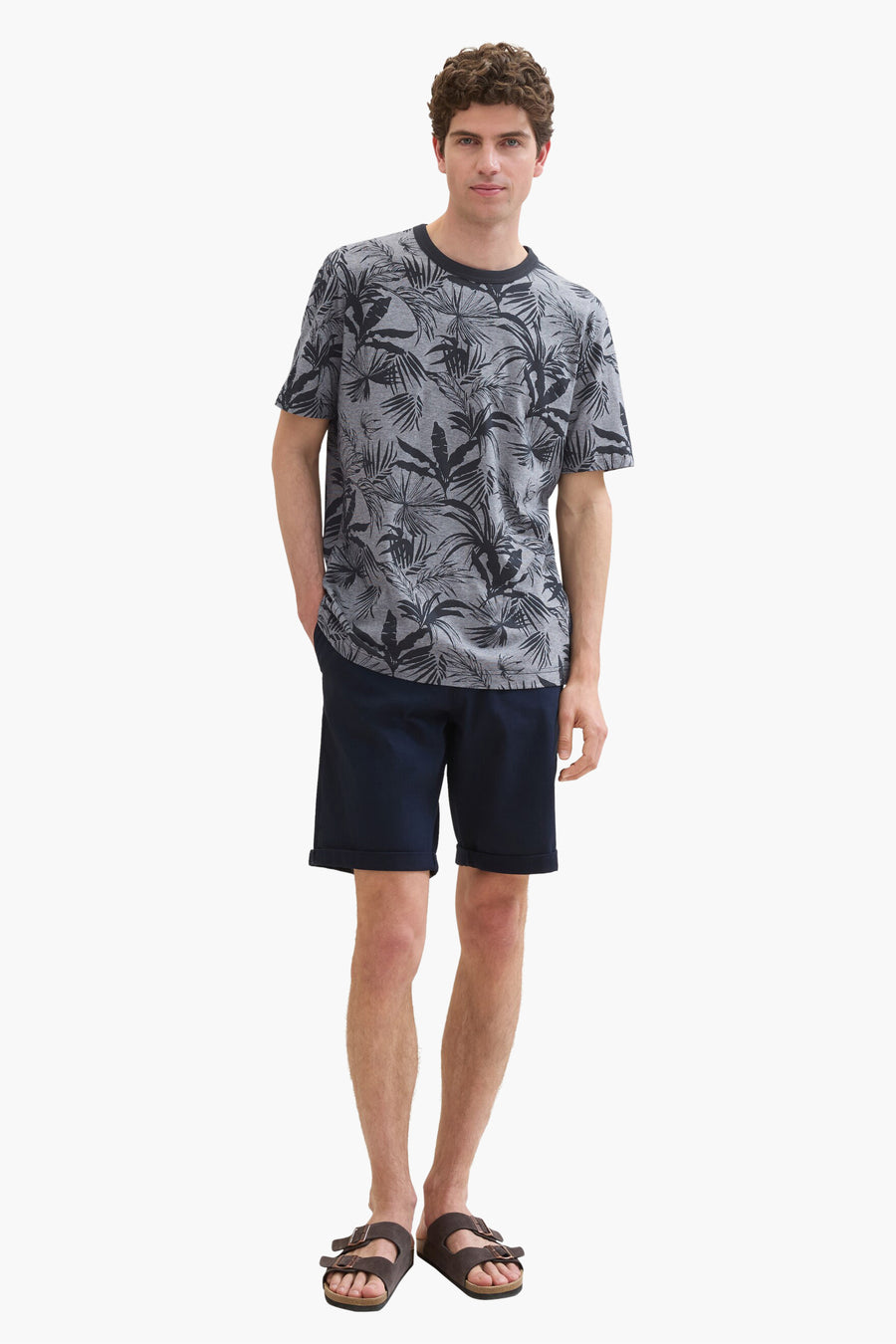 T-shirt (korte mouwen) Blauw - TOM TAILOR