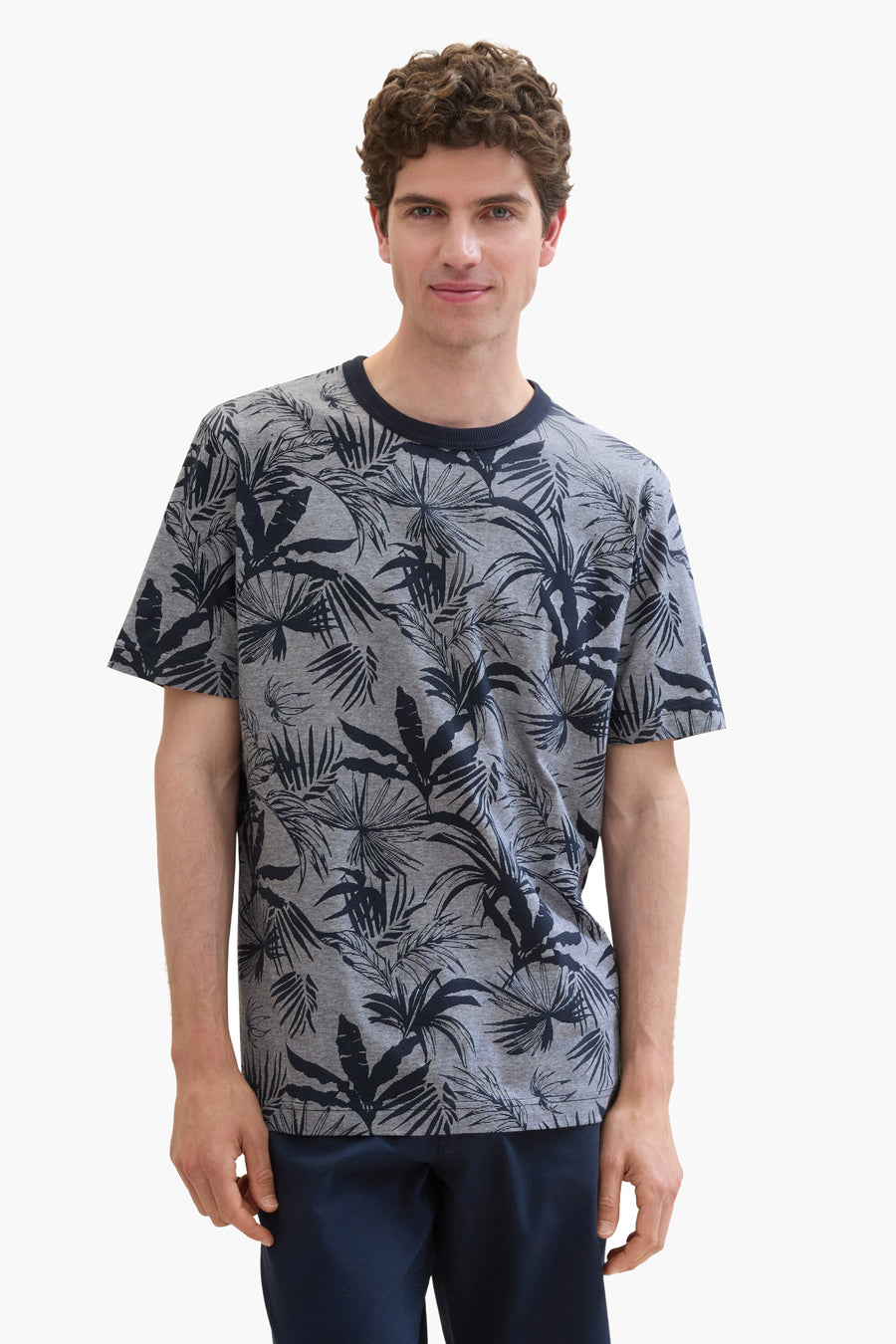 T-shirt (korte mouwen) Blauw - TOM TAILOR