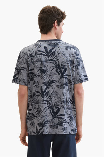 T-shirt (korte mouwen) Blauw - TOM TAILOR