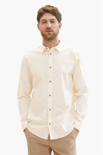 Hemd (lange mouwen) Ecru - TOM TAILOR