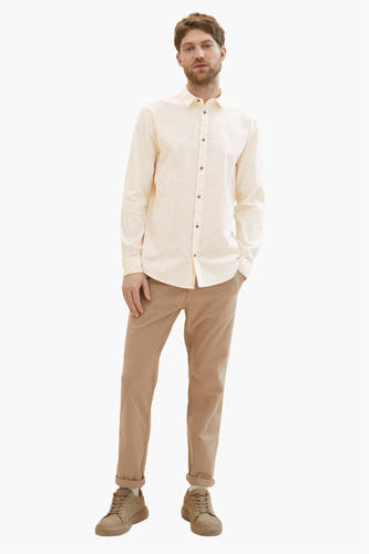 Hemd (lange mouwen) Ecru - TOM TAILOR