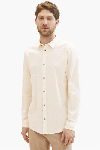 Hemd (lange mouwen) Ecru - TOM TAILOR