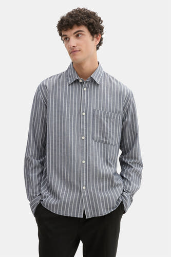 Hemd (lange mouwen) Blauw - TOM TAILOR