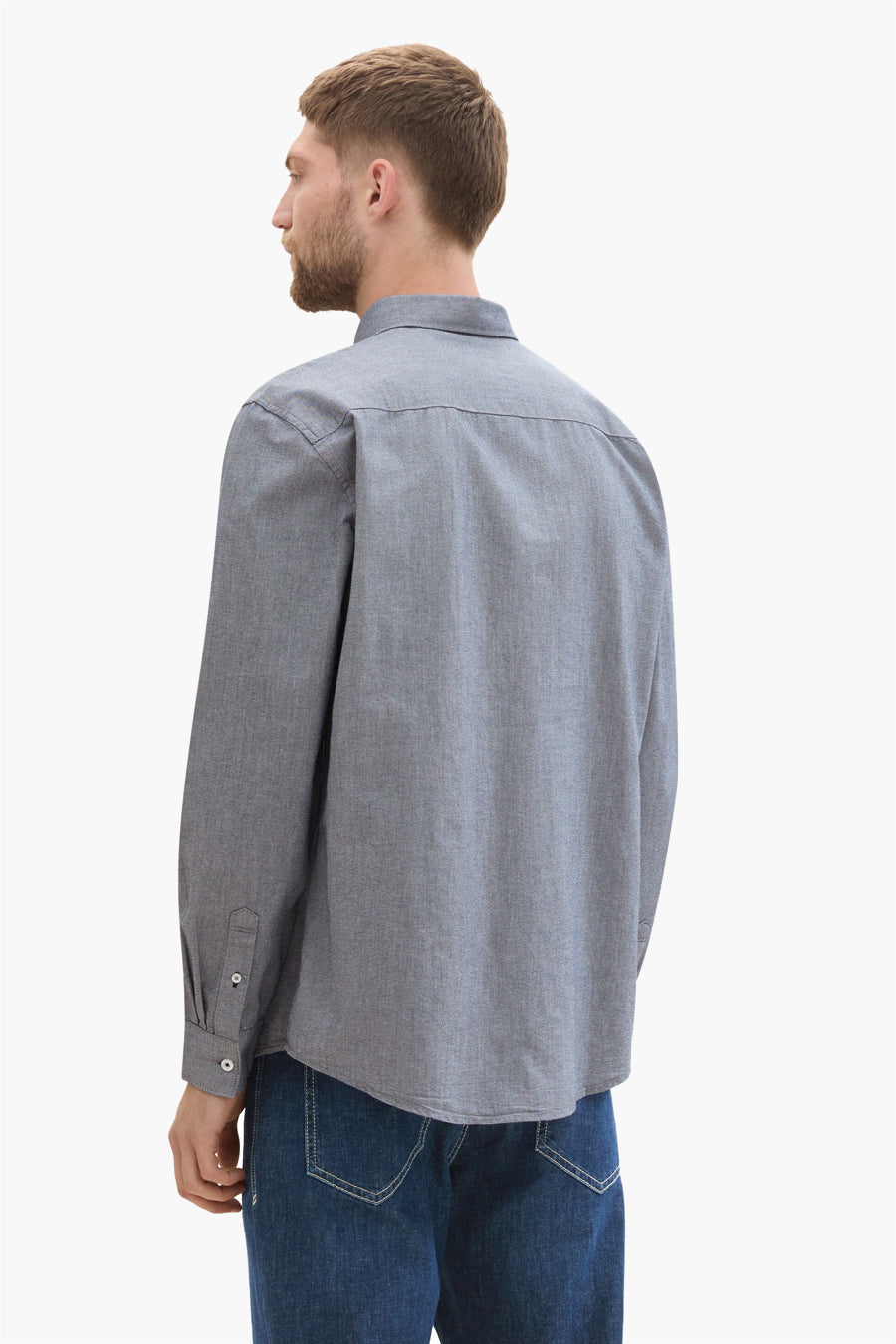 Hemd (lange mouwen) Blauw - TOM TAILOR